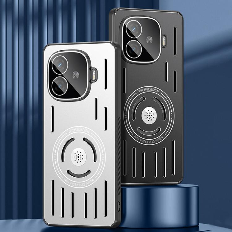 For vivo iQOO Z9 Aromatherapy Full Coverage Lens Magnetic Heat Dissipation Phone Case