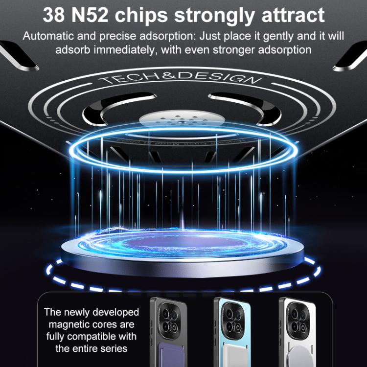 For vivo iQOO 13 Aromatherapy Full Coverage Lens Magnetic Heat Dissipation Phone Case