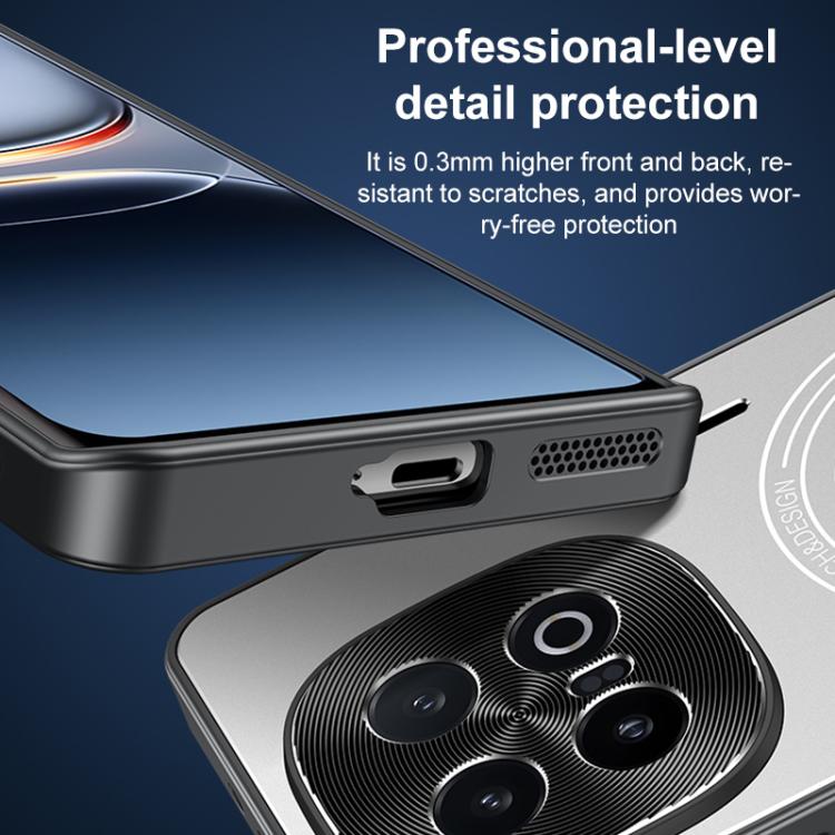 For vivo iQOO 13 Aromatherapy Full Coverage Lens Magnetic Heat Dissipation Phone Case