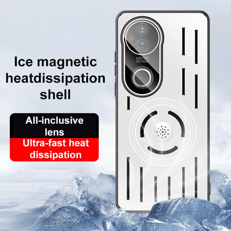 For vivo S20 Aromatherapy Full Coverage Lens Magnetic Heat Dissipation Phone Case