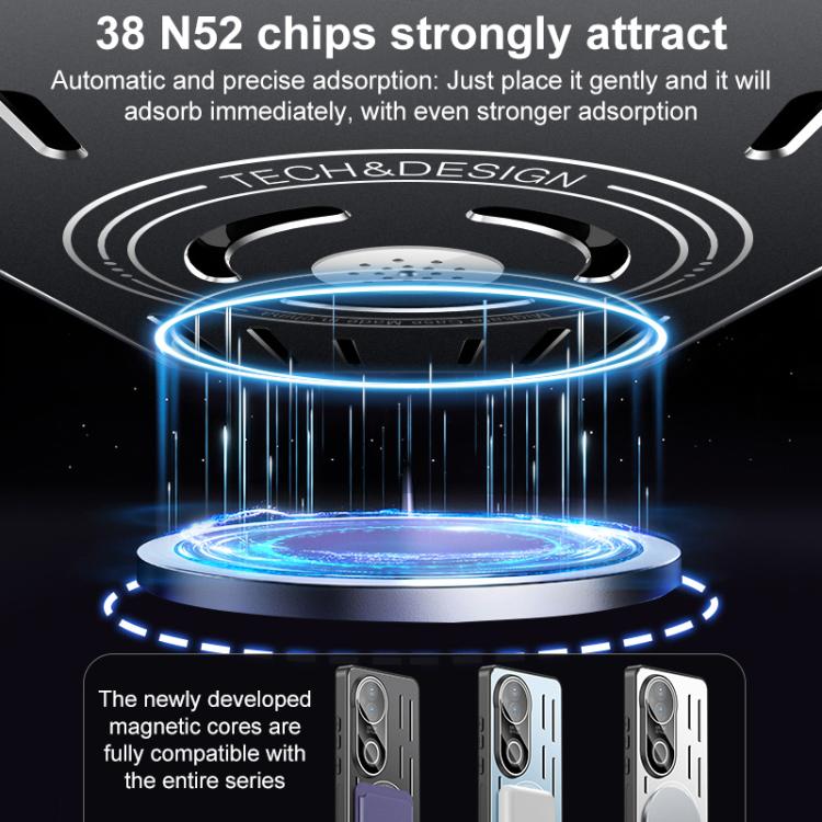 For vivo S20 Aromatherapy Full Coverage Lens Magnetic Heat Dissipation Phone Case
