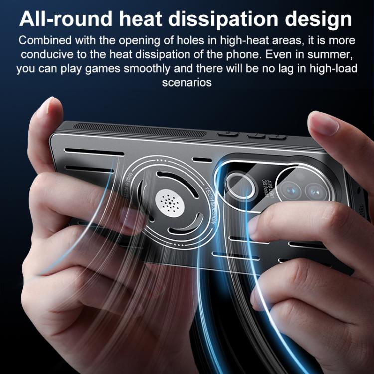 For vivo S20 Aromatherapy Full Coverage Lens Magnetic Heat Dissipation Phone Case