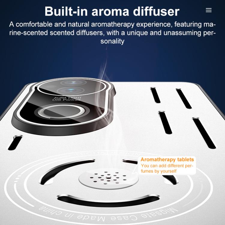 For vivo S20 Pro Aromatherapy Full Coverage Lens Magnetic Heat Dissipation Phone Case