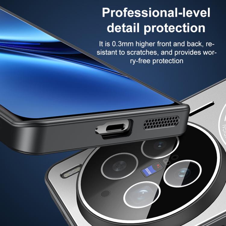 For vivo X200 Pro Aromatherapy Full Coverage Lens Magnetic Heat Dissipation Phone Case