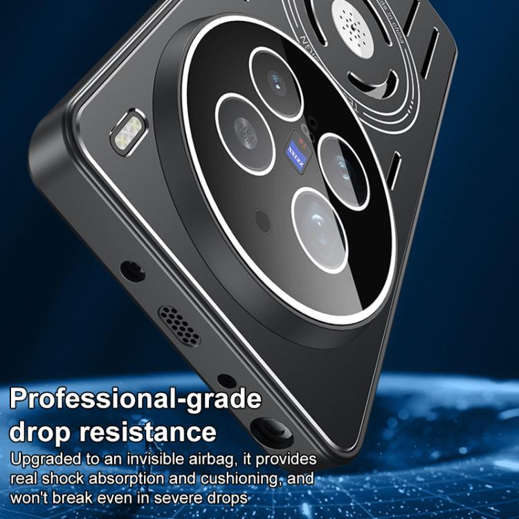For vivo X200 Pro mini Aromatherapy Full Coverage Lens Magnetic Heat Dissipation Phone Case