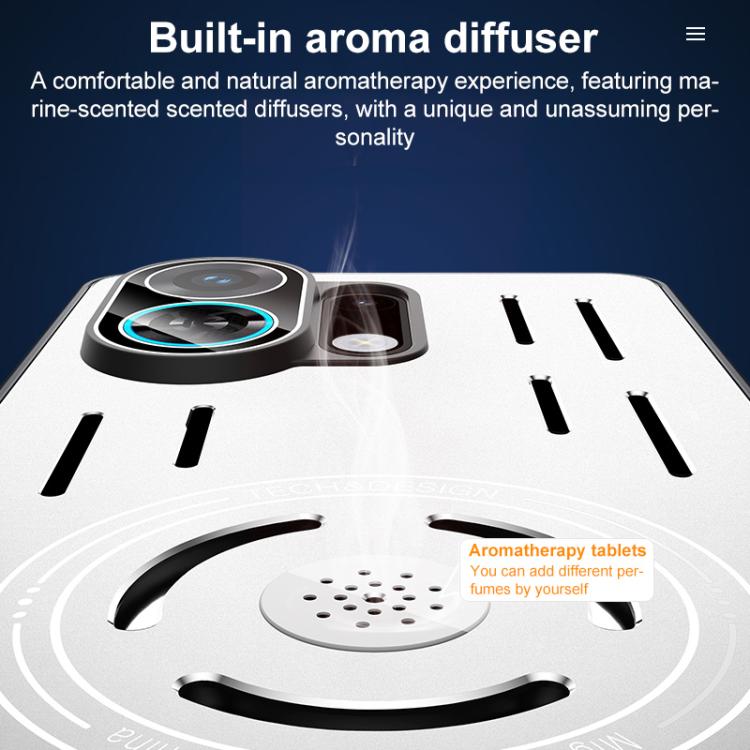 For OPPO K13 Turbo Pro 5G Aromatherapy Full Coverage Lens Magnetic Heat Dissipation Phone Case