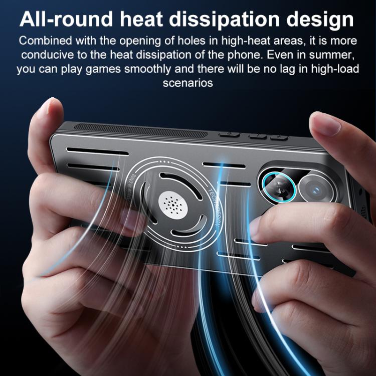 For OPPO K13 Turbo Pro 5G Aromatherapy Full Coverage Lens Magnetic Heat Dissipation Phone Case
