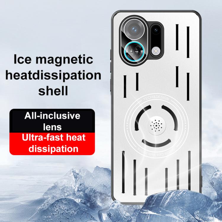 For OPPO K13 Turbo Pro 5G Aromatherapy Full Coverage Lens Magnetic Heat Dissipation Phone Case
