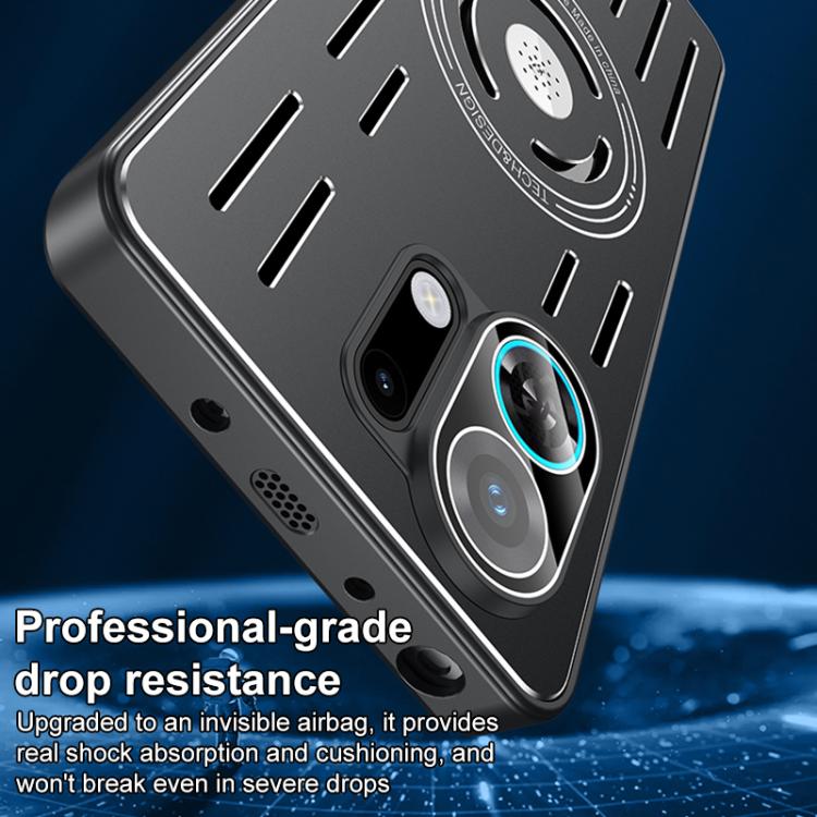 For OPPO K13 Turbo Pro 5G Aromatherapy Full Coverage Lens Magnetic Heat Dissipation Phone Case