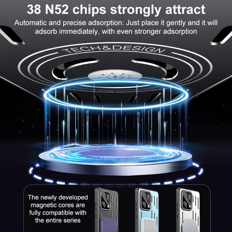 For OPPO Reno14 Global Aromatherapy Full Coverage Lens Magnetic Heat Dissipation Phone Case