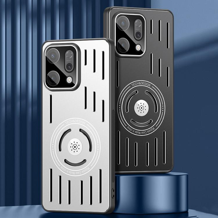 For OPPO Reno14 Global Aromatherapy Full Coverage Lens Magnetic Heat Dissipation Phone Case