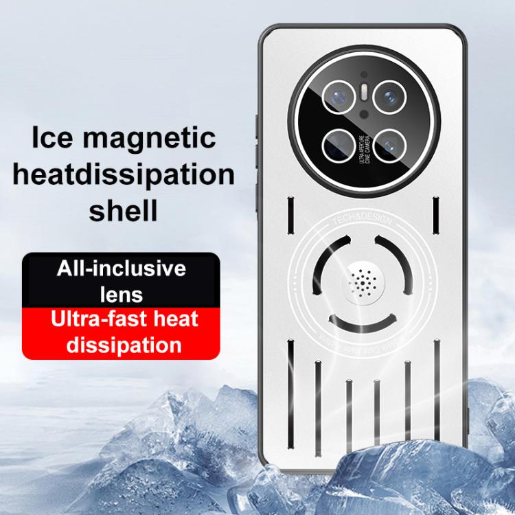 For Huawei Mate 70 Pro Aromatherapy Full Coverage Lens Magnetic Heat Dissipation Phone Case
