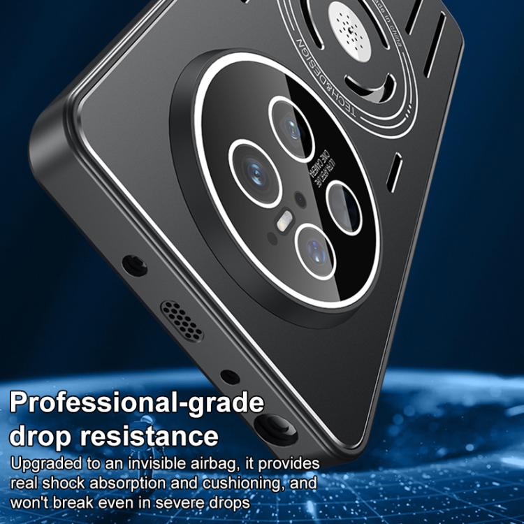 For Huawei Mate 70 Pro Aromatherapy Full Coverage Lens Magnetic Heat Dissipation Phone Case