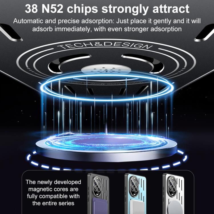 For Huawei nova 14 Aromatherapy Full Coverage Lens Magnetic Heat Dissipation Phone Case