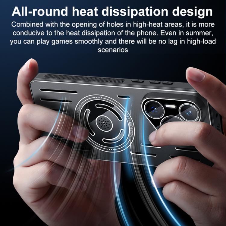 For Huawei Pura 70 Aromatherapy Full Coverage Lens Magnetic Heat Dissipation Phone Case