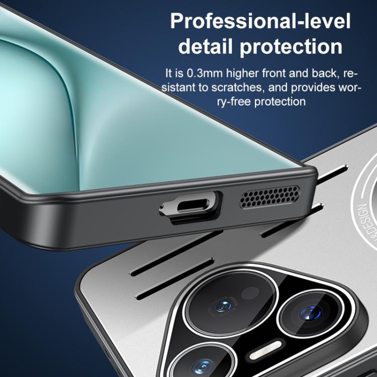For Huawei Pura 70 Aromatherapy Full Coverage Lens Magnetic Heat Dissipation Phone Case