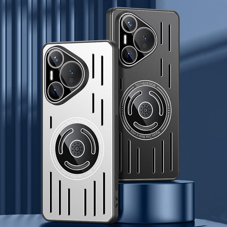 For Huawei Pura 70 Ultra Aromatherapy Full Coverage Lens Magnetic Heat Dissipation Phone Case