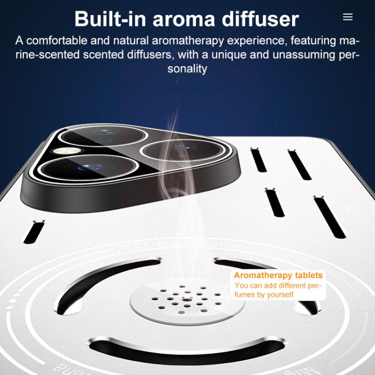 For Huawei Pura 80 5G Aromatherapy Full Coverage Lens Magnetic Heat Dissipation Phone Case