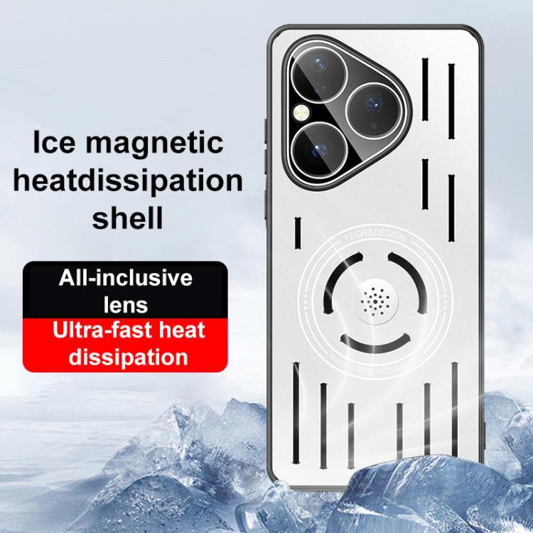 For Huawei Pura 80 5G Aromatherapy Full Coverage Lens Magnetic Heat Dissipation Phone Case
