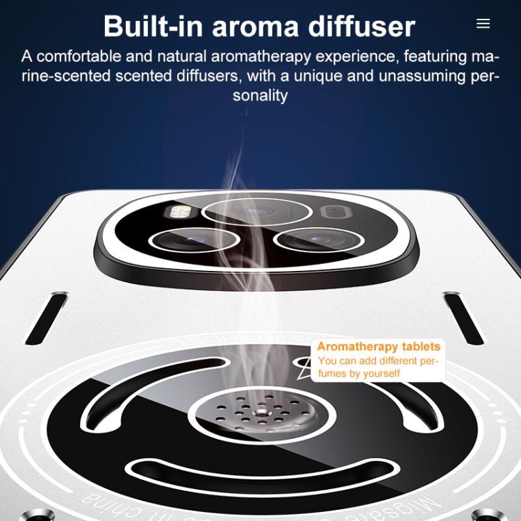 For Honor Magic6 Aromatherapy Full Coverage Lens Magnetic Heat Dissipation Phone Case