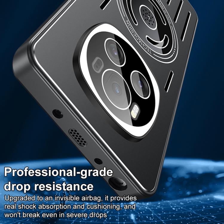 For Honor Magic6 Aromatherapy Full Coverage Lens Magnetic Heat Dissipation Phone Case