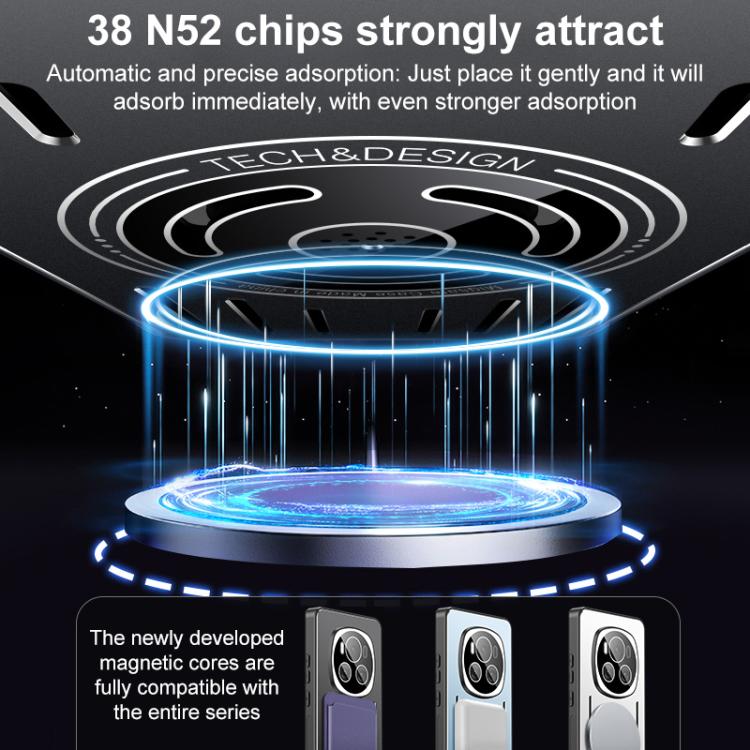 For Honor Magic6 Pro Aromatherapy Full Coverage Lens Magnetic Heat Dissipation Phone Case