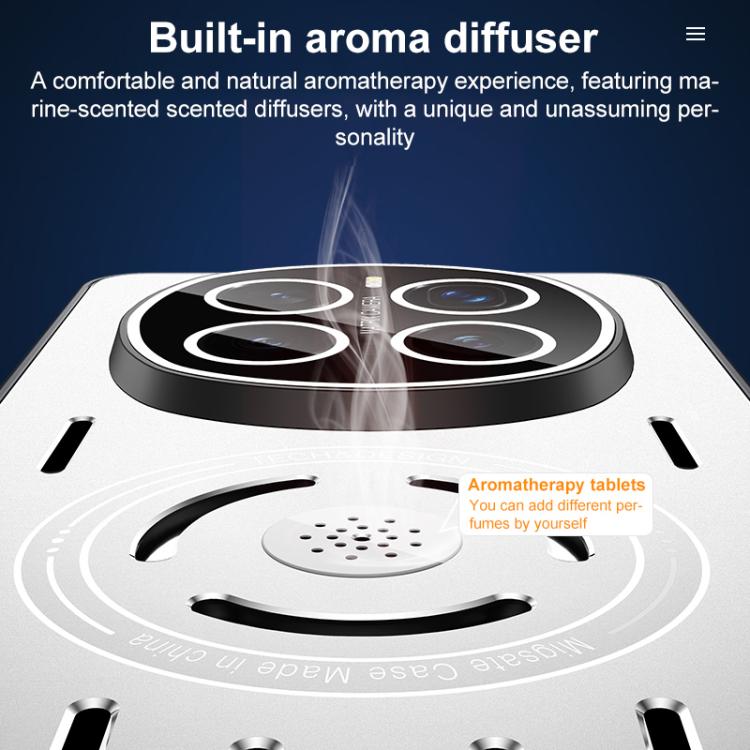 For Honor Magic7 Pro Aromatherapy Full Coverage Lens Magnetic Heat Dissipation Phone Case