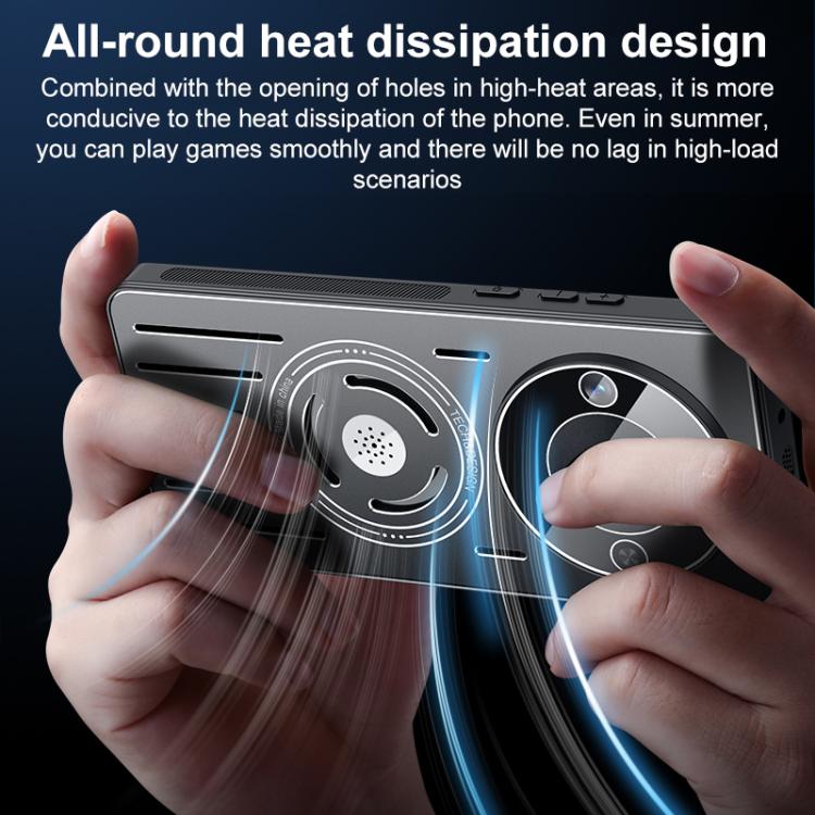 For Honor X60 Aromatherapy Full Coverage Lens Magnetic Heat Dissipation Phone Case