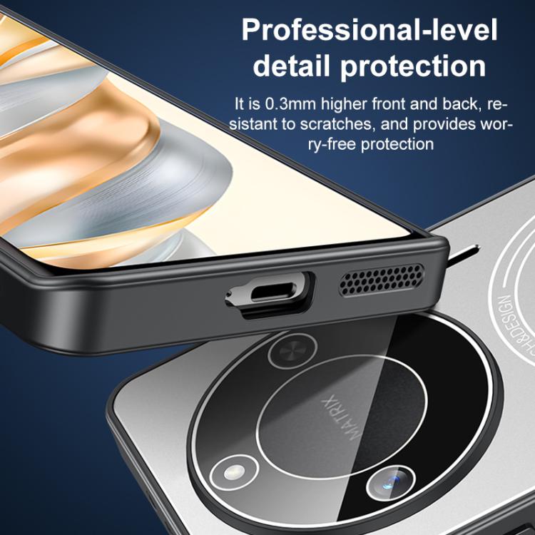 For Honor X60 Pro Aromatherapy Full Coverage Lens Magnetic Heat Dissipation Phone Case