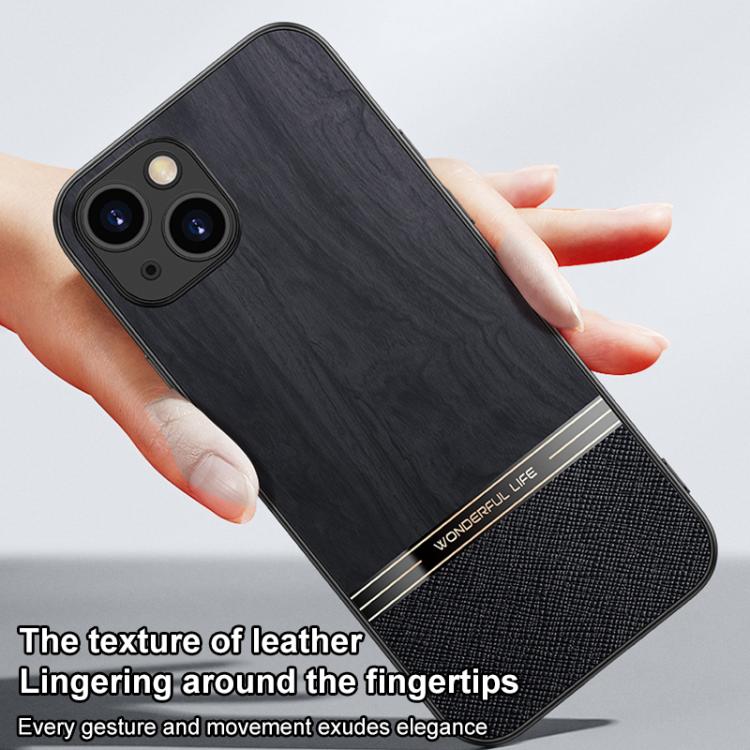 For iPhone 14 Bionic Tree Texture Full Coverage Phone Case