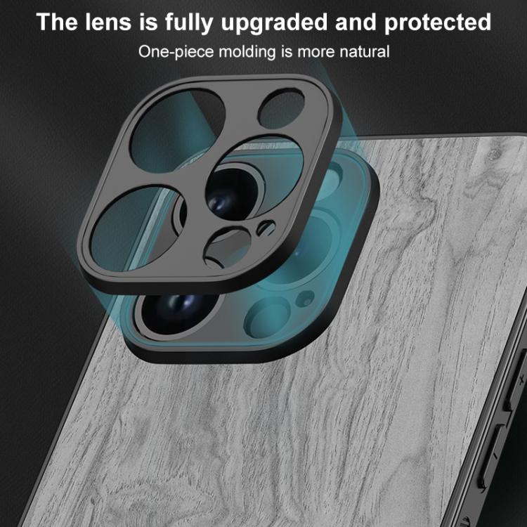 For iPhone 14 Pro Bionic Tree Texture Full Coverage Phone Case