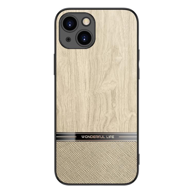For iPhone 15 Plus Bionic Tree Texture Full Coverage Phone Case
