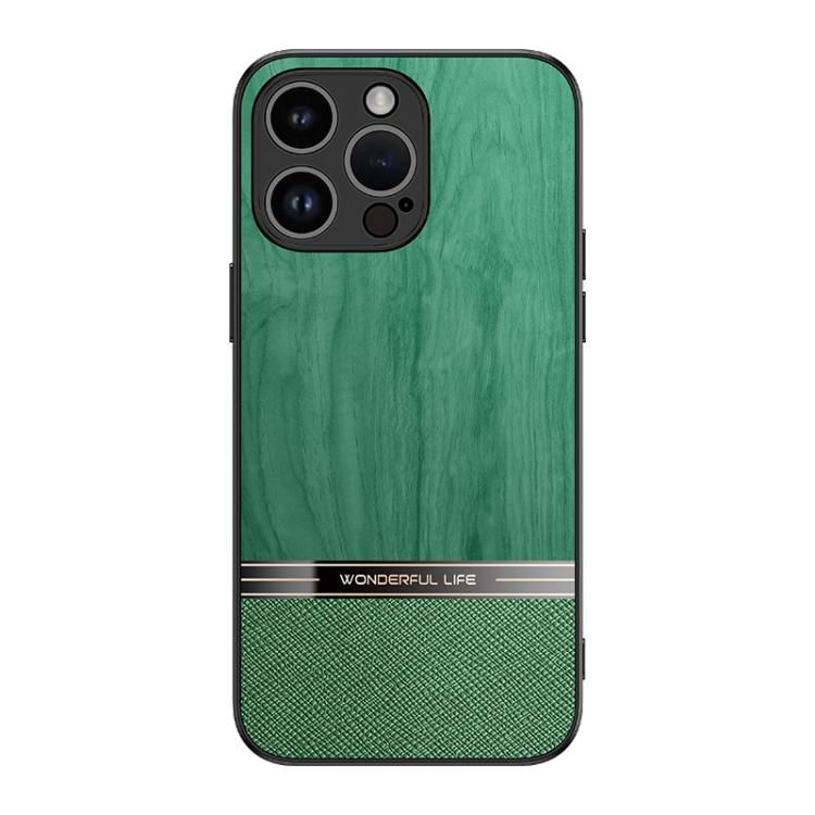 For iPhone 15 Pro Max Bionic Tree Texture Full Coverage Phone Case
