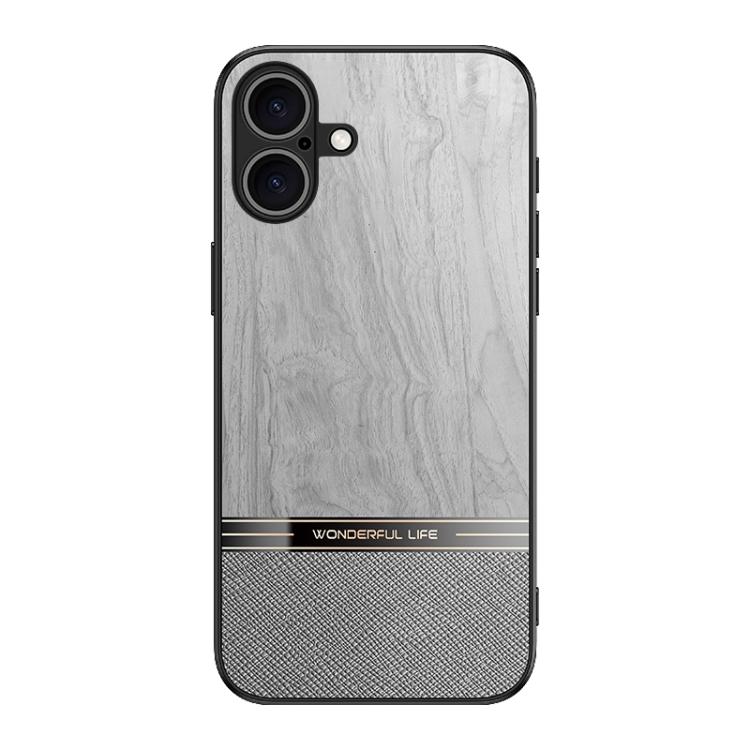For iPhone 16 Bionic Tree Texture Full Coverage Phone Case