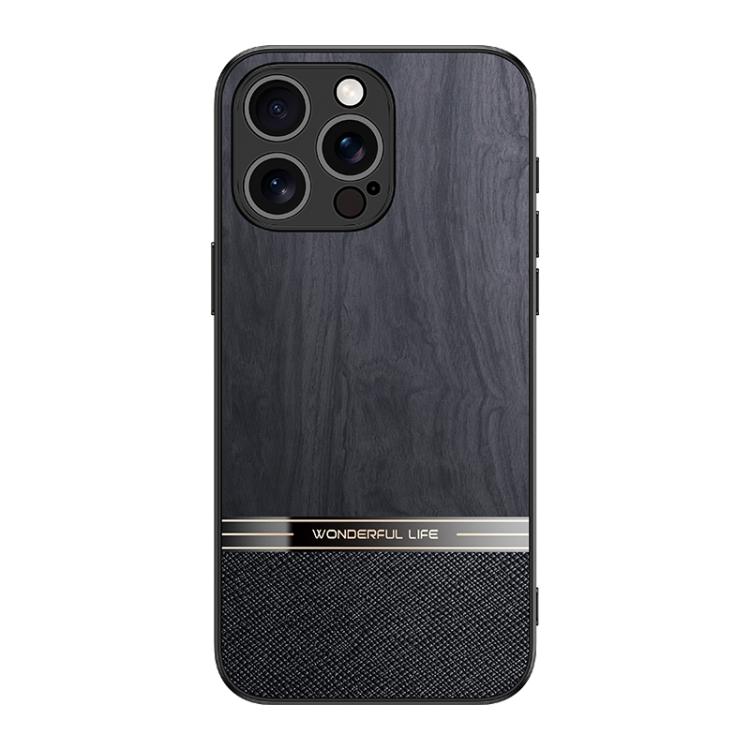 For iPhone 16 Pro Bionic Tree Texture Full Coverage Phone Case