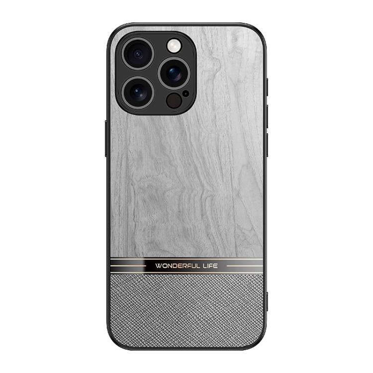 For iPhone 16 Pro Bionic Tree Texture Full Coverage Phone Case