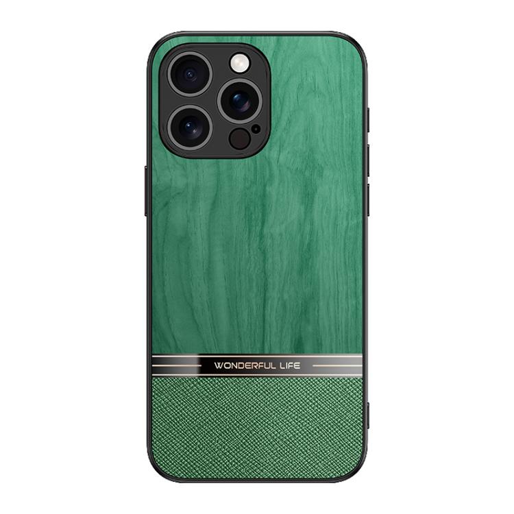 For iPhone 16 Pro Max Bionic Tree Texture Full Coverage Phone Case