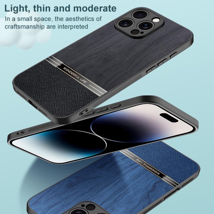 For iPhone 17e / 16e Bionic Tree Texture Full Coverage Phone Case