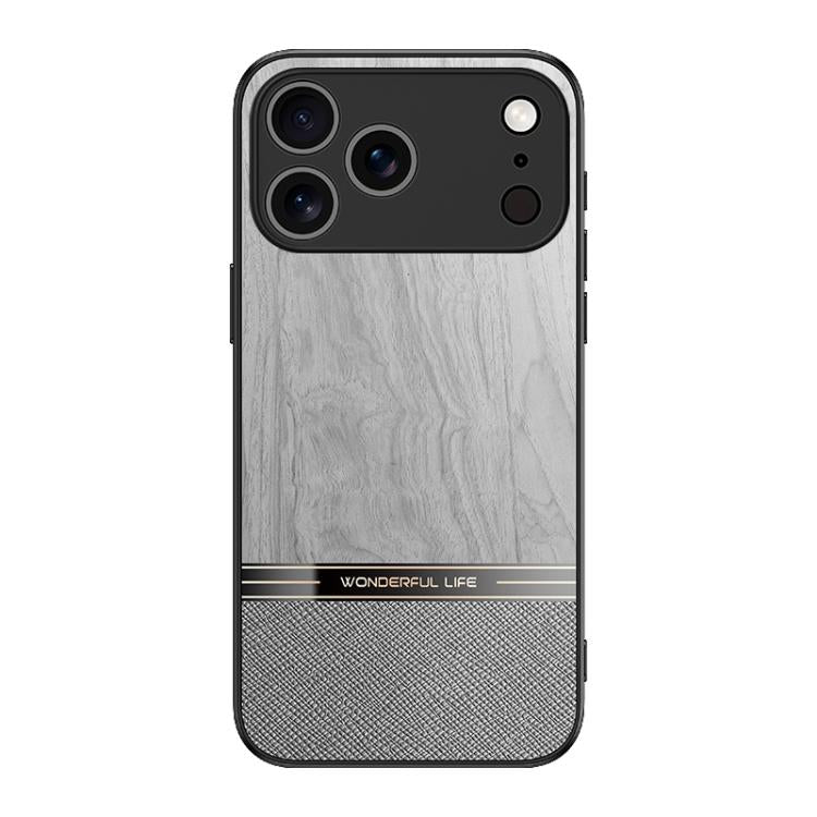 For iPhone 17 Pro Bionic Tree Texture Full Coverage Phone Case