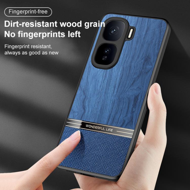 For vivo iQOO Neo 10 5G Bionic Tree Texture Full Coverage Phone Case