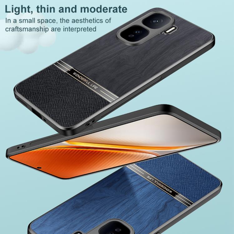 For vivo iQOO Neo 10 5G Bionic Tree Texture Full Coverage Phone Case