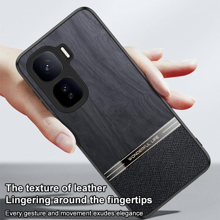For vivo iQOO Neo 10 5G Bionic Tree Texture Full Coverage Phone Case