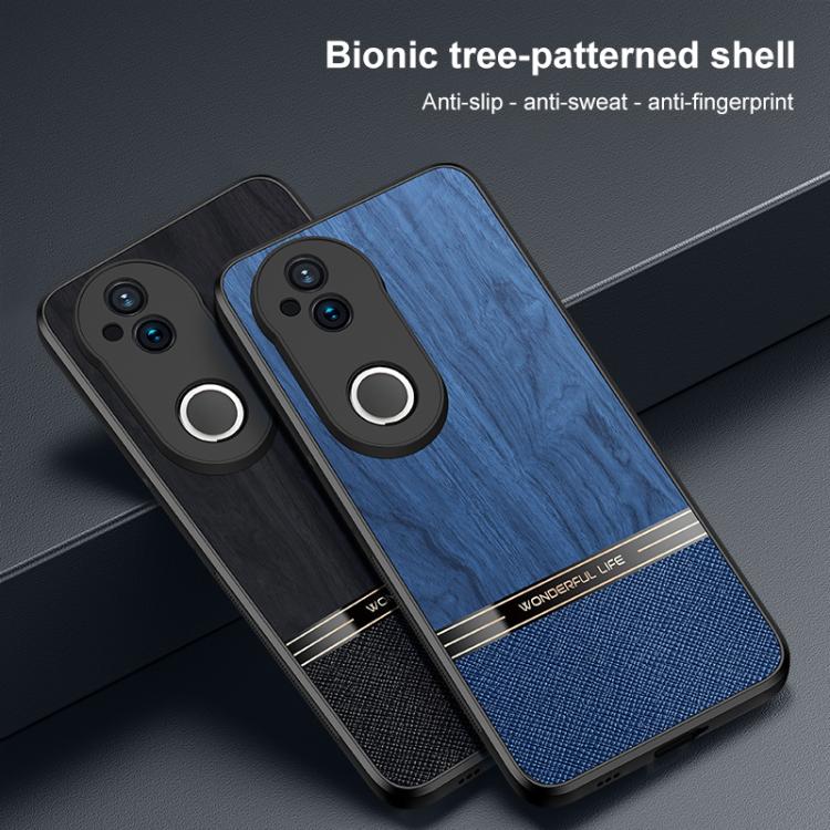 For vivo S20 Bionic Tree Texture Full Coverage Phone Case