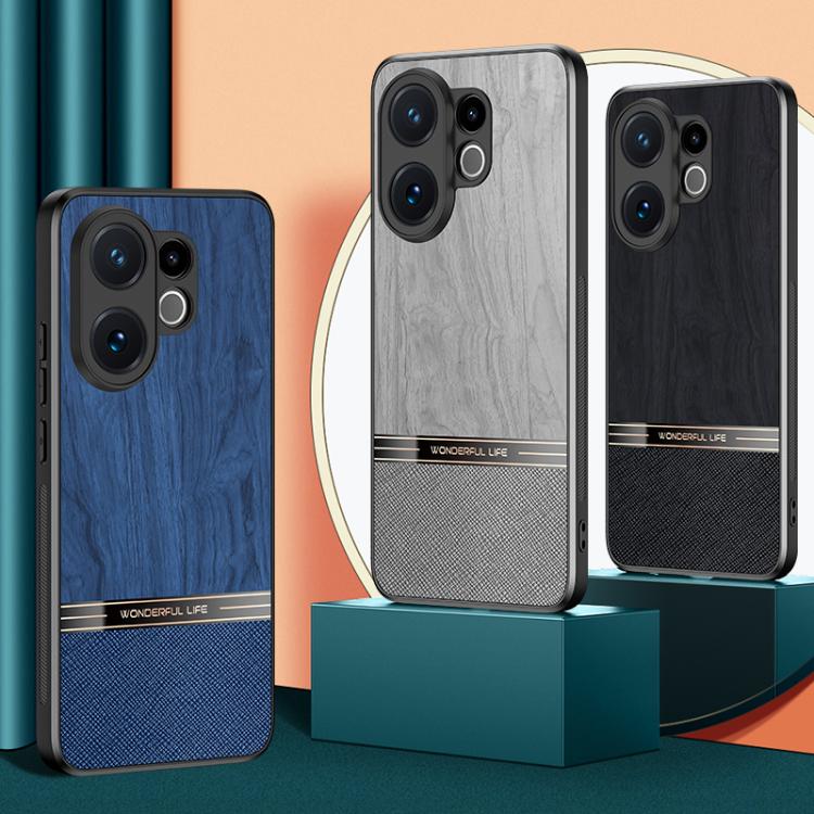 For vivo S30 Bionic Tree Texture Full Coverage Phone Case