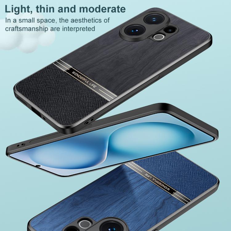 For vivo S30 Bionic Tree Texture Full Coverage Phone Case