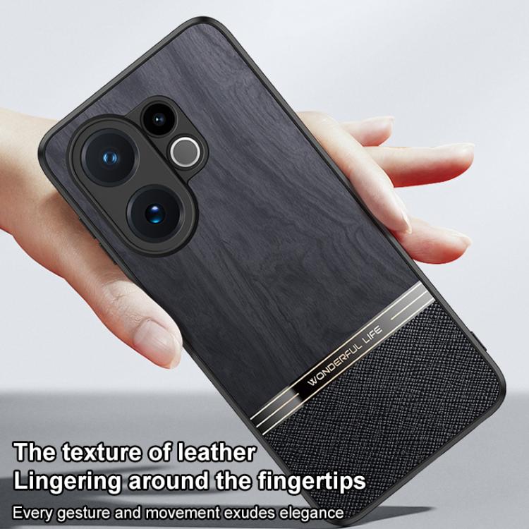 For vivo S30 Bionic Tree Texture Full Coverage Phone Case