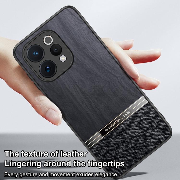 For vivo S50 5G Bionic Tree Texture Full Coverage Phone Case