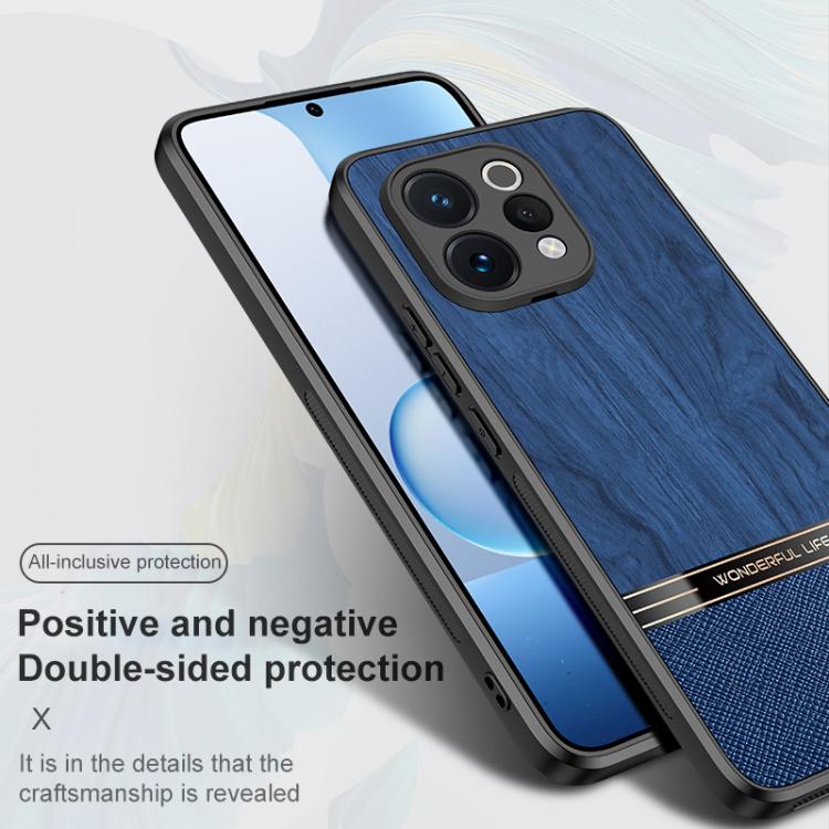 For vivo S50 5G Bionic Tree Texture Full Coverage Phone Case