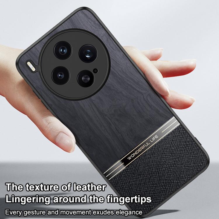 For vivo X300 Bionic Tree Texture Full Coverage Phone Case