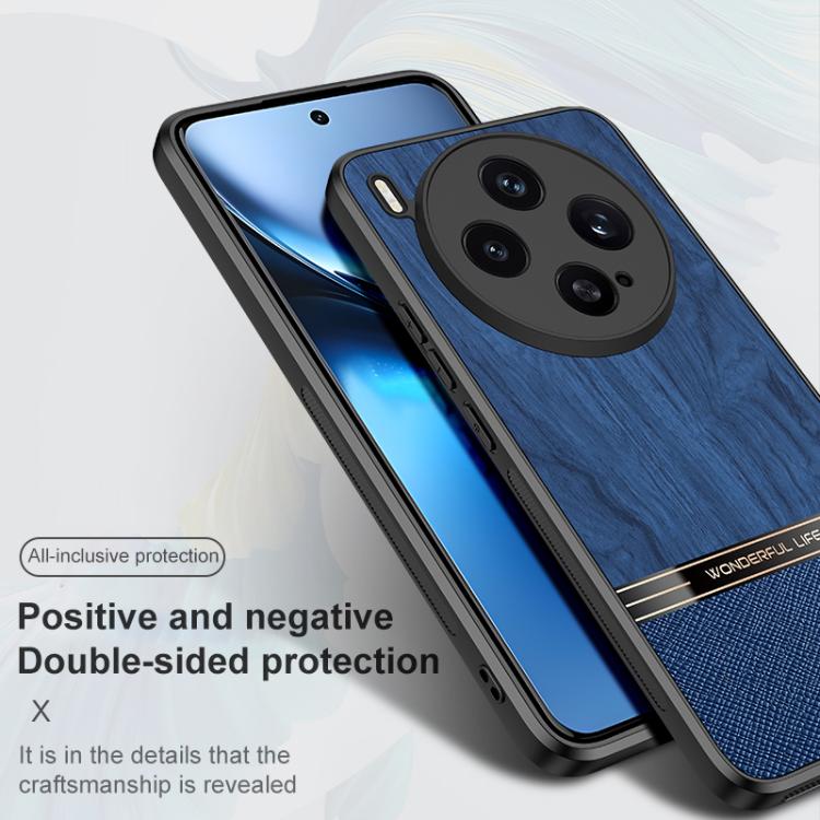 For vivo X300 Bionic Tree Texture Full Coverage Phone Case